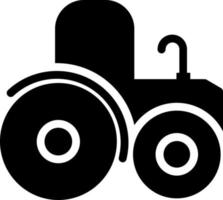 diseño de icono de vector de tractor