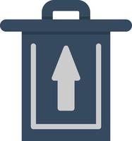 Trash Restore Vector Icon Design