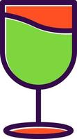 Wine Glass Vector Icon Design