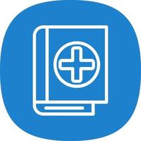 Book Medical Vector Icon Design