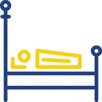 Bed Vector Icon Design