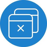 Window Close Vector Icon Design