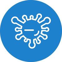 diseño de icono de vector de virus