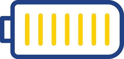 Battery Full Vector Icon Design