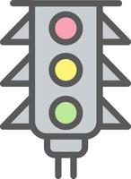 Traffic Light Icon vector