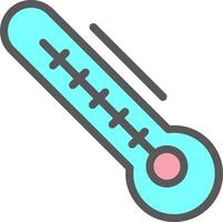 Thermometer Vector Icon Design
