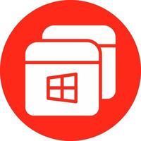 Window Restore Vector Icon Design