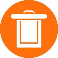Trash Alt Vector Icon Design