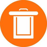 Trash Alt Vector Icon Design