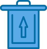 Trash Restore Vector Icon Design