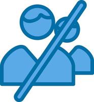 User Alt Slash Vector Icon Design