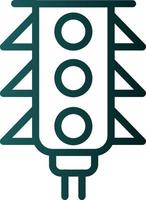 Traffic Light Vector Icon Design