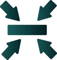 Window Minimize Vector Icon Design