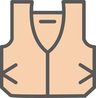 Vest Vector Icon Design