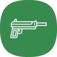 Pistol Vector Icon