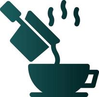 vierta el diseño del icono del vector de café