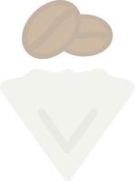 Coffee Filter Vector Icon Design