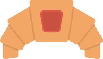 diseño de icono de vector de croissant