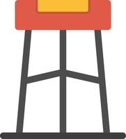 Bar Stool Vector Icon Design