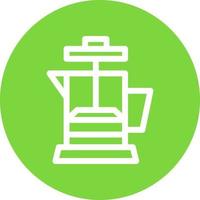 Coffee Press Vector Icon Design