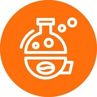 Coffee Science Vector Icon Design