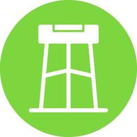 Bar Stool Vector Icon Design