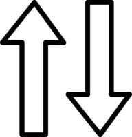 Sort Alpha Down Vector Icon Design