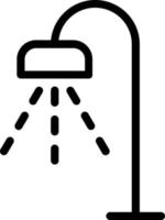 Shower Vector Icon Design