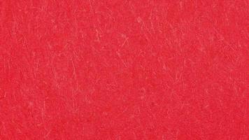 bucle de textura de fondo de papel rojo primario video