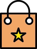 Shopping Bag Vector Icon Design