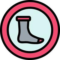 Socks Vector Icon Design