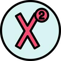 Superscript Vector Icon Design