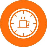 Coffee Time Vector Icon Design
