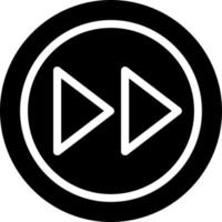 Step Forward Vector Icon Design