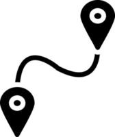 Route Vector Icon Design