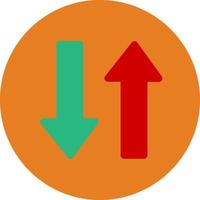 Sort Up Vector Icon Design