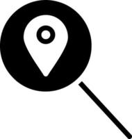 diseño de icono de vector de ubicación de búsqueda