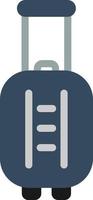 Suitcase Rolling Vector Icon Design