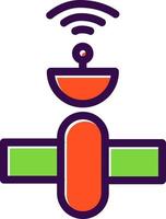 Satellite Vector Icon Design