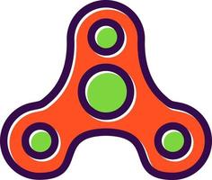 diseño de icono de vector de spinner