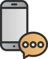 Sms Vector Icon Design