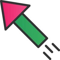 Rocket Vector Icon Design