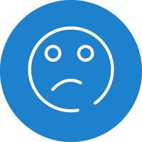 Sad Cry Vector Icon Design