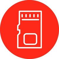 Sd Card Vector Icon Design