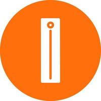 Ruler Vertical Vector Icon Design
