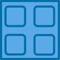 Square Full Vector Icon Design