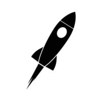 Rocket ilustration logo vector