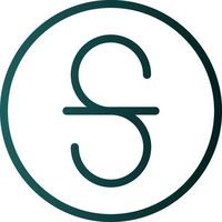 Strikethrough Vector Icon Design