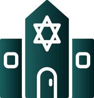 Synagogue Vector Icon Design