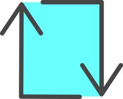 Retweet Vector Icon Design